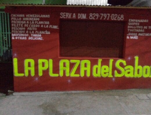 La Plaza del Sabor San Jose de Ocoa.