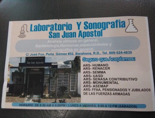 Laboratorio San Juan Apóstol